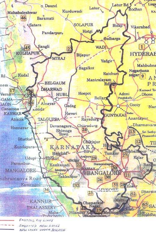 Karnataka Road Map